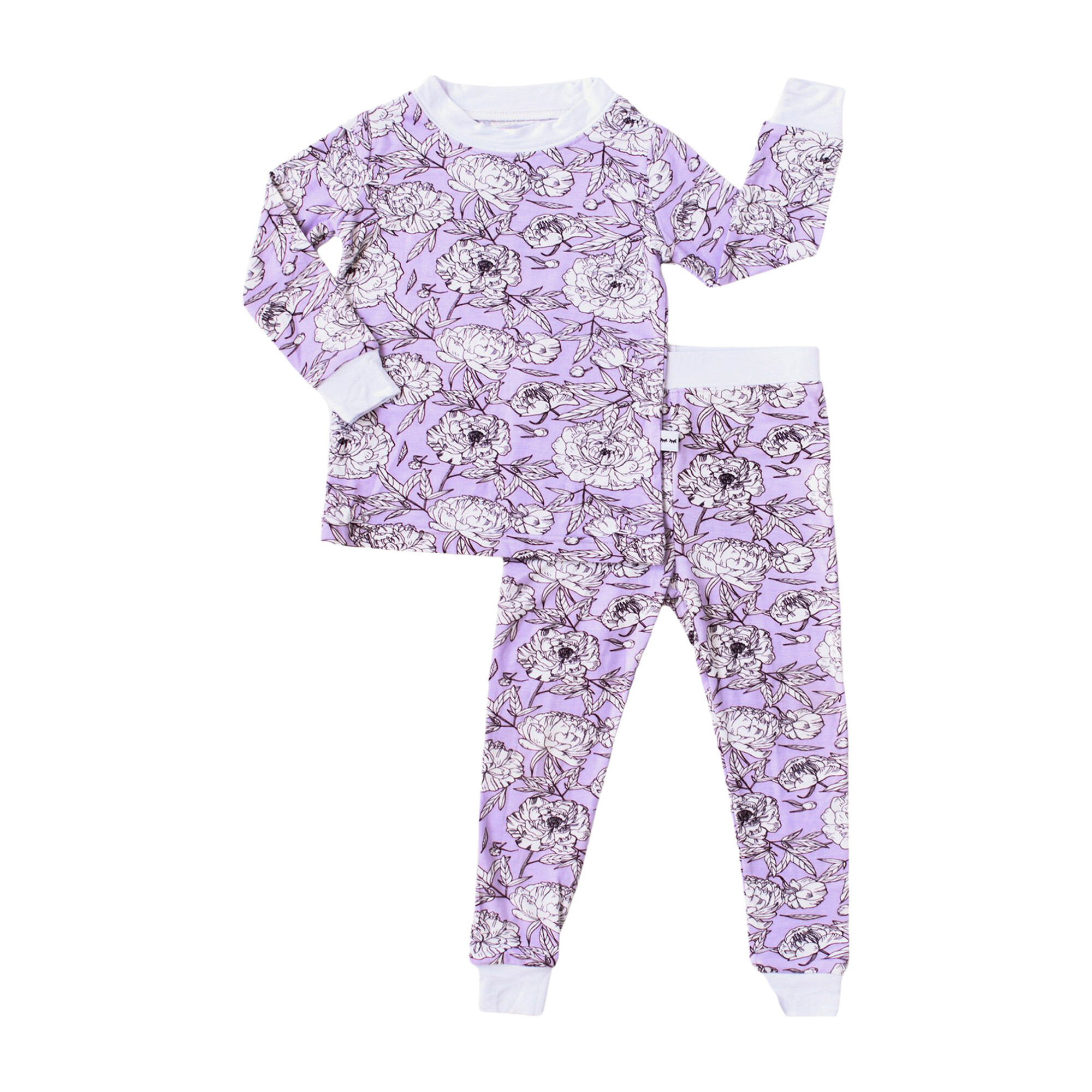 Little sleepies two piece toddler girl bundle deals