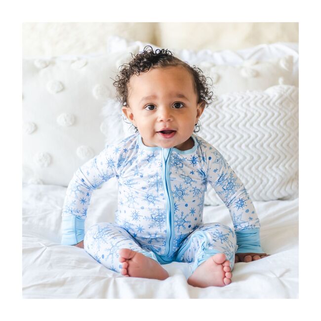 Baby & Toddler Bamboo Zippy, Snowflakes - Onesies - 2