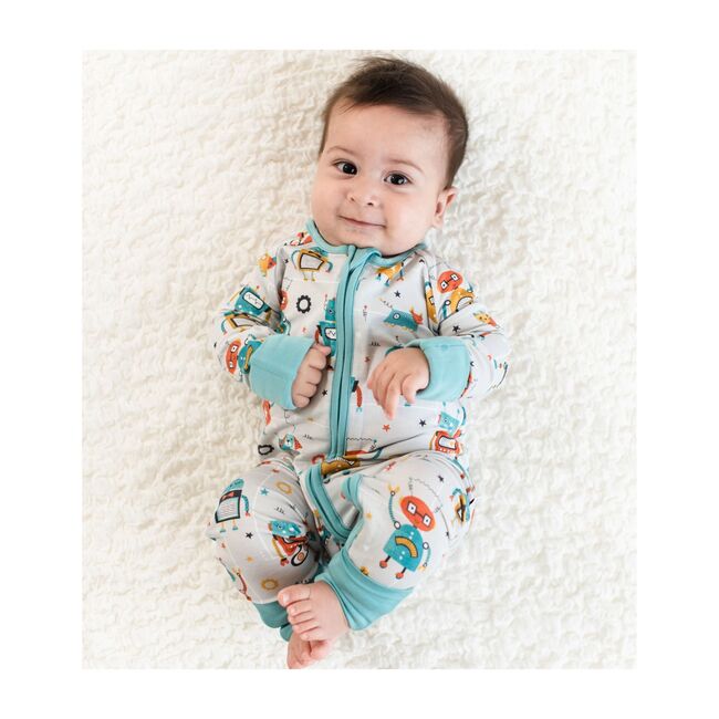 Baby & Toddler Bamboo Zippy, Robots - Onesies - 2