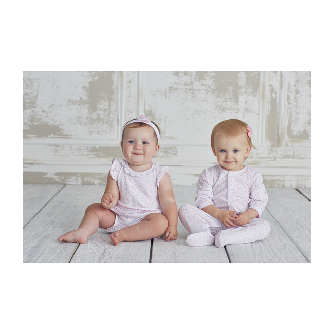 Baby Girl White Daisy Chain Sunsuit