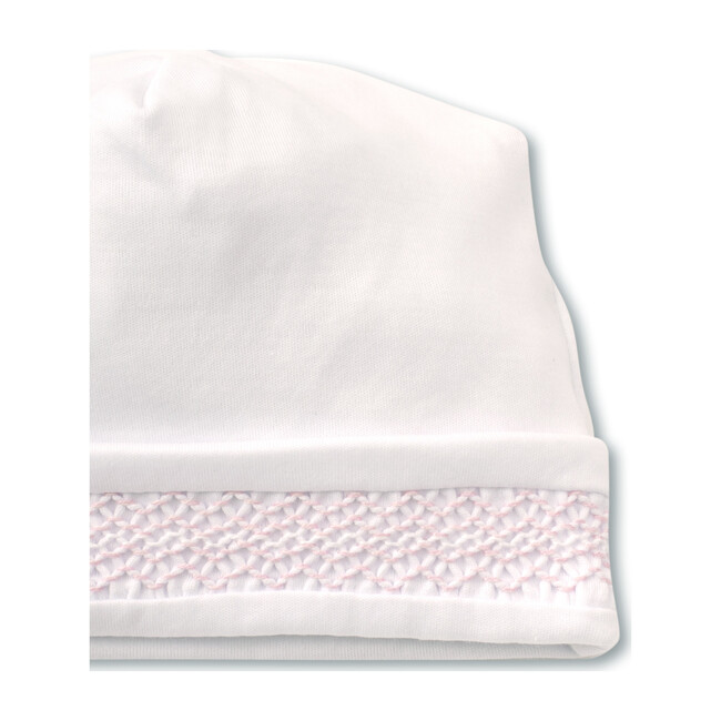 Charmed Hat, White & Pink