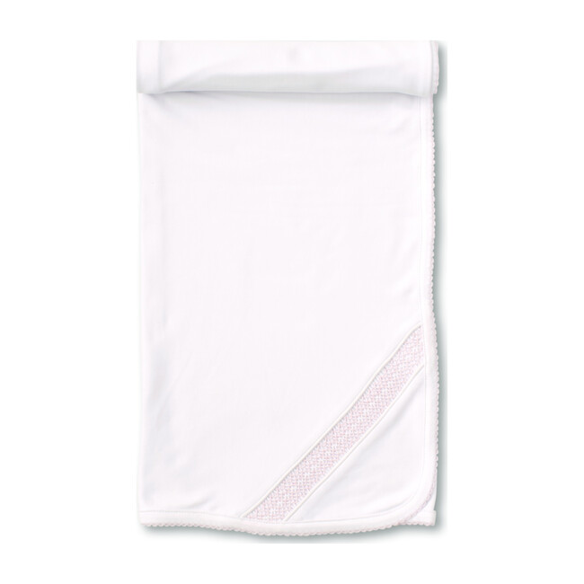 Charmed Blanket, White & Pink