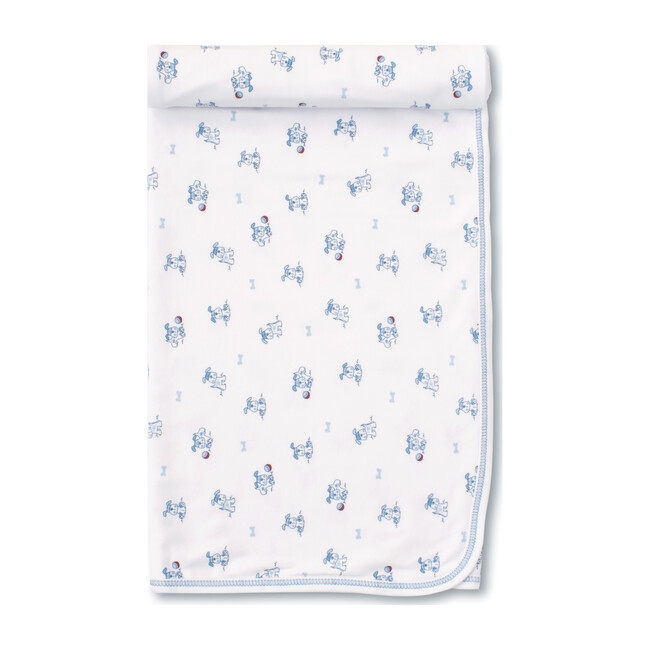 Playtime Pups Blanket, Blue