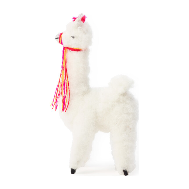 Alpaca Doll, White - Dolls - 1