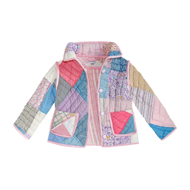*Exclusive* Cozy Winter Vintage Quilt Jacket - 4y - Jackets - 1