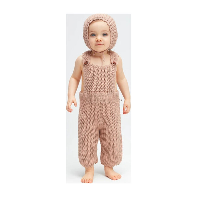 baby girl knit overalls