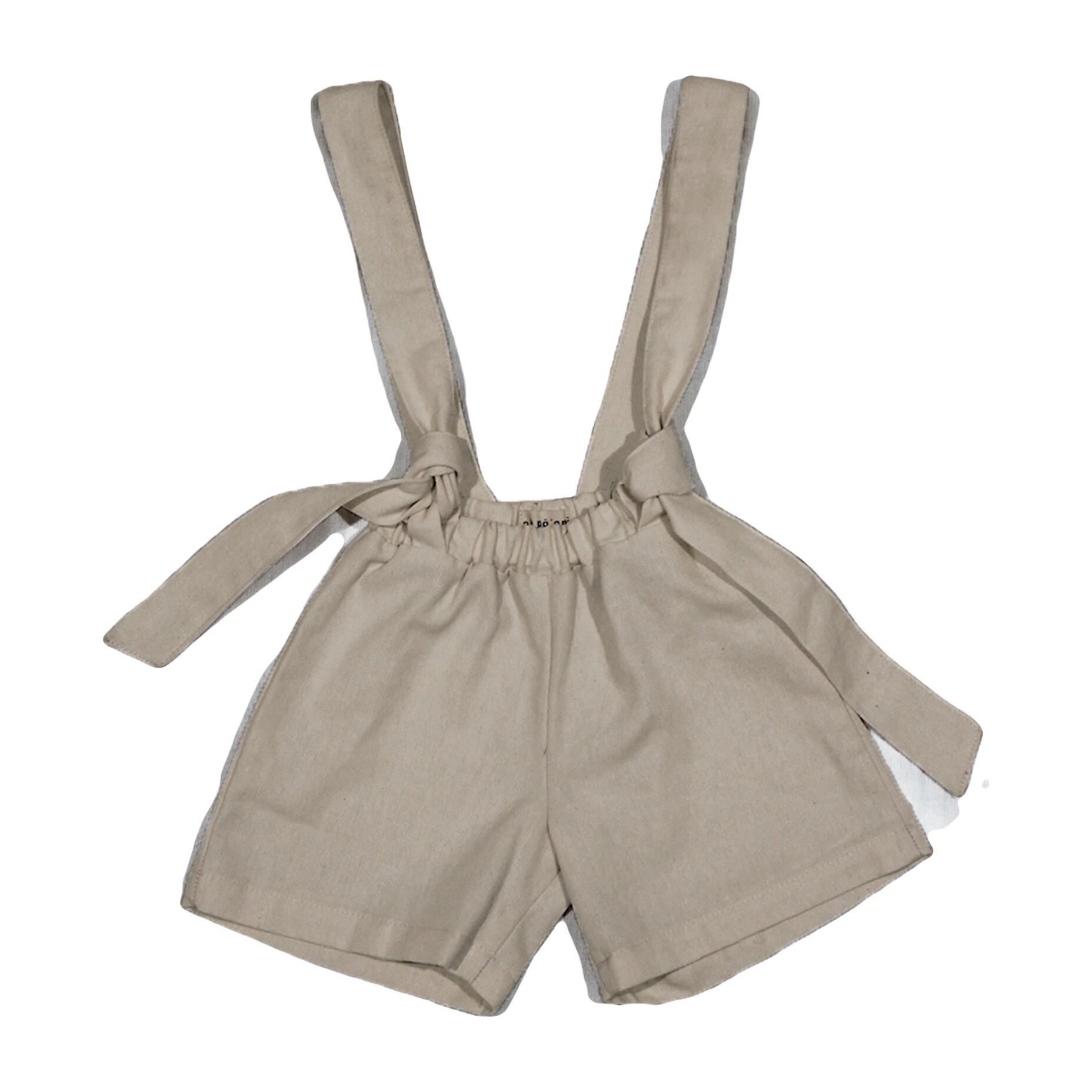 Diego Cotton Shorts, Greige