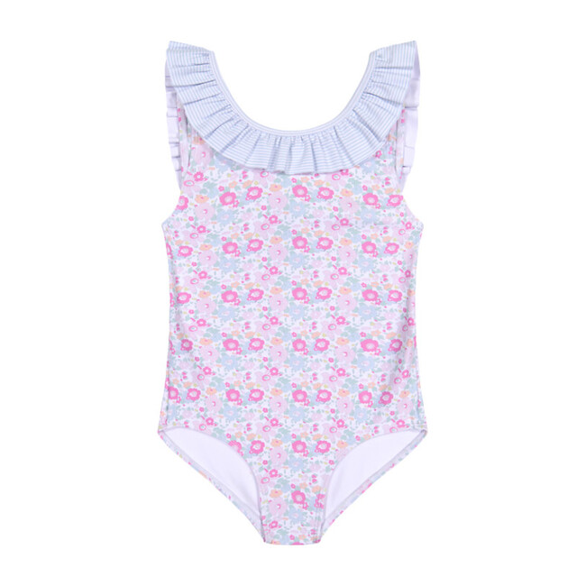 Ditsy Floral Ruffle Suit