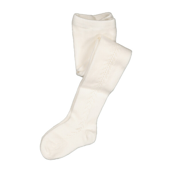 baby girl cream tights