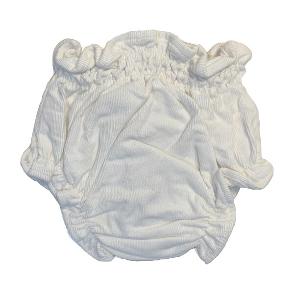 Bruno Corduroy Baby Bloomer, White