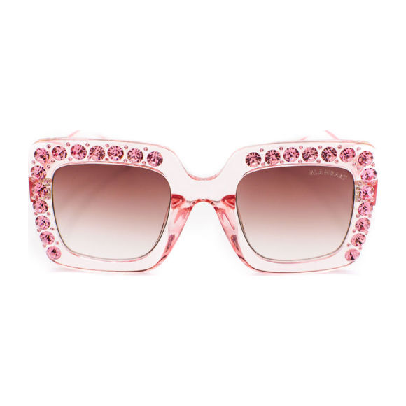 Bella Frame Sunglasses, Pink - Sunglasses - 1