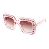 Bella Frame Sunglasses, Pink - Sunglasses - 4