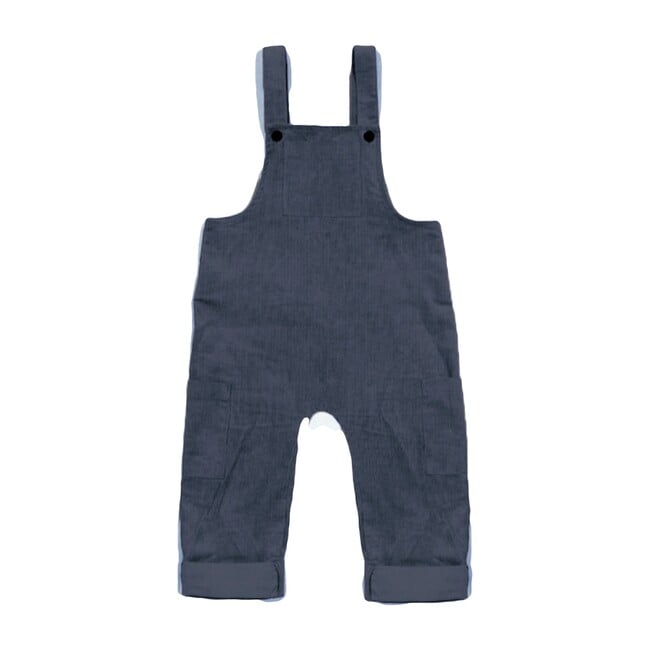 Lucas Corduroy Overall, Charcoal