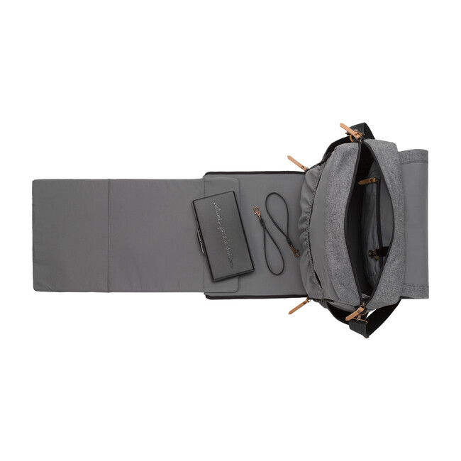 Boxy Backpack, Graphite/Black