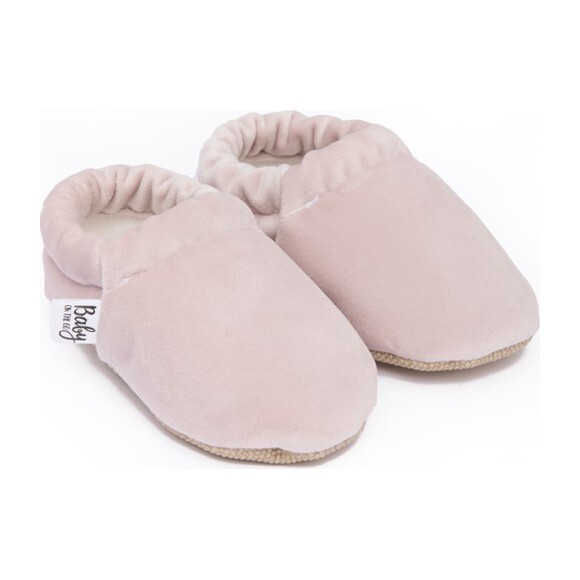 First Steps Slip-On, Pink Velvet