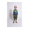 Noah Striped Pullover, Cobalt Mix - Sweaters - 3
