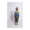 Noah Striped Pullover, Cobalt Mix - Sweaters - 4