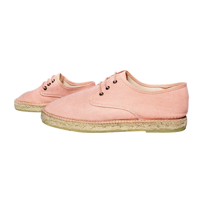 Adult Lace-up Espadrille, Pink