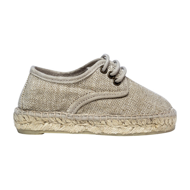 Lace-up Espadrille, Natural