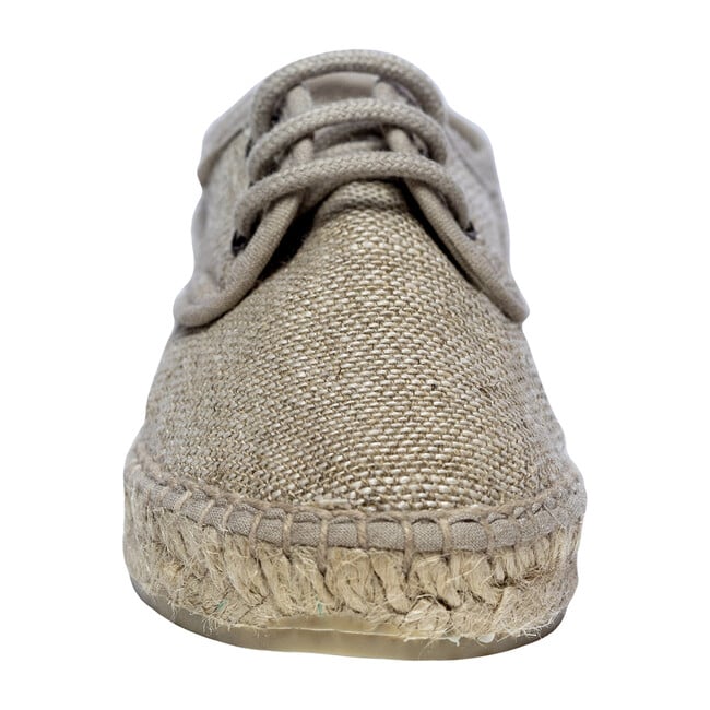 Lace-up Espadrille, Natural
