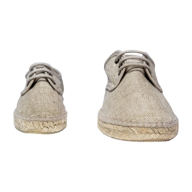 Adult Lace-up Espadrille, Natural