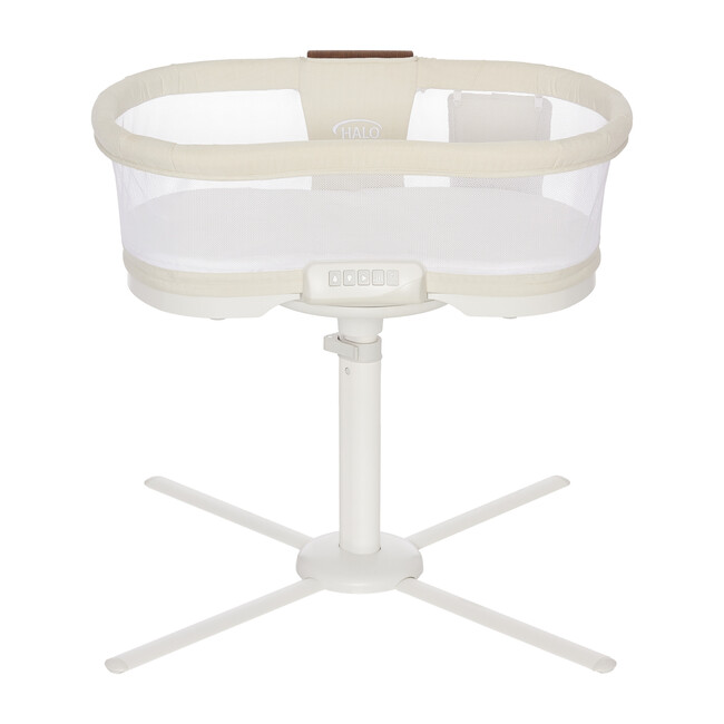 HALO® Bassinest® Swivel Sleeper Luxe Plus Series, Ivory Linen HALO Cribs &
