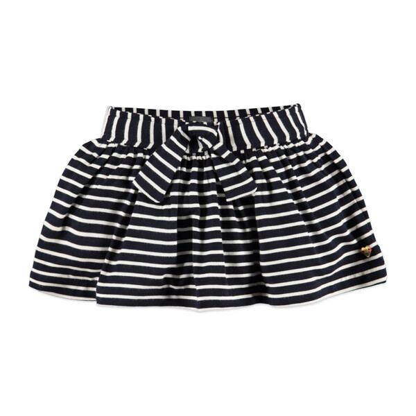 Striped Skirt, Blue Navy