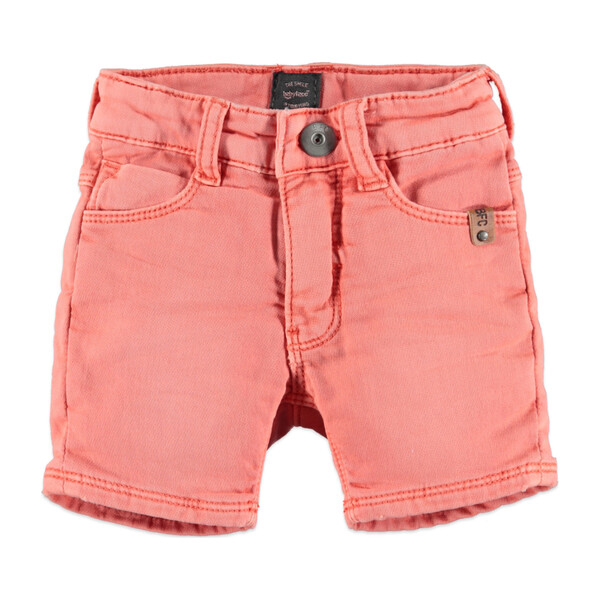 Jogg Jean Short, Papaya - Kids Boy Clothing Shorts - Maisonette