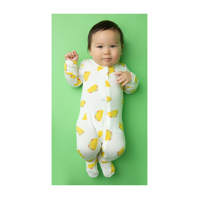 Zipper Footie, Tacos - Onesies - 3
