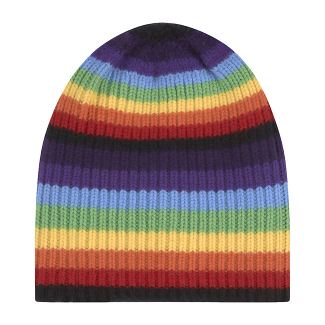 Women's Proteus Beanie, Rainbow Stripe - Hats - 1
