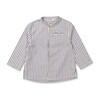 Vivien Shirt, Grey Stripes - Shirts - 1 - thumbnail