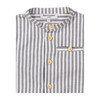 Vivien Shirt, Grey Stripes - Shirts - 2