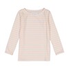 Striped Long Sleeve Shirt, Pink - Tees - 1 - thumbnail