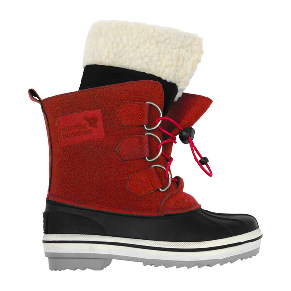 Snowdrift Snow Boots, Red - Muddy Puddles Shoes | Maisonette