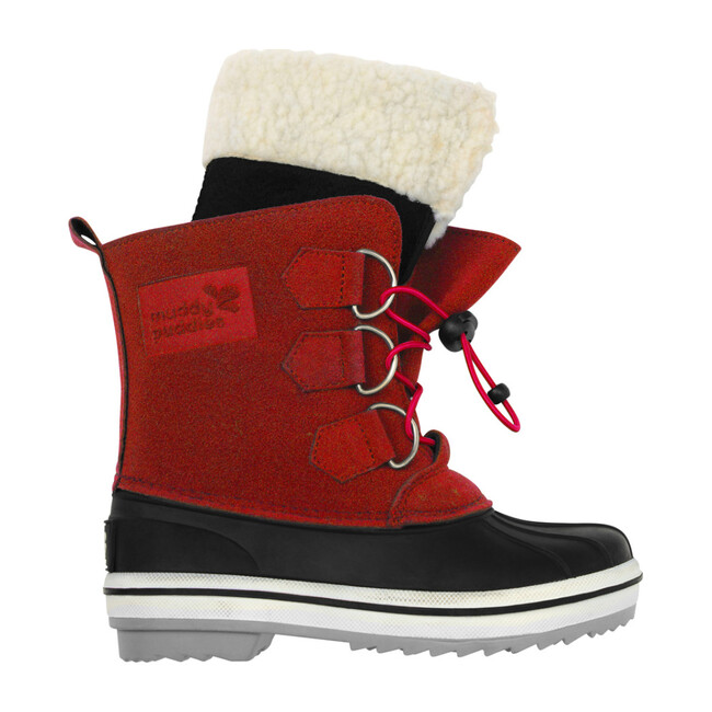 Snowdrift Snow Boots, Red - Rain Boots - 1