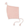 Sabin Knitted Baby Hat, Dusty Pink - Hats - 1 - thumbnail