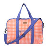 Duffle Bag, Gingham Blue & Pink - Bags - 1 - thumbnail