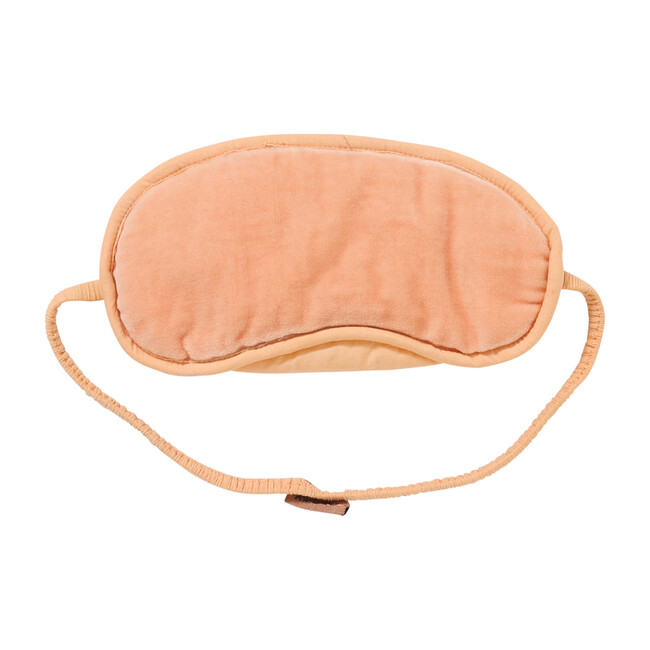 Velvet Eye Mask, Apricot - Loungewear - 1