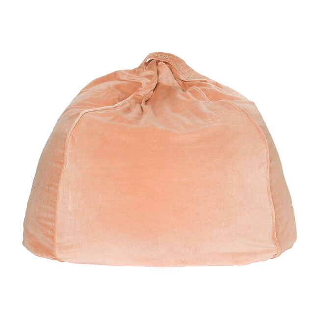 Velvet Beanbag Cover, Apricot - Kids Seating - 1