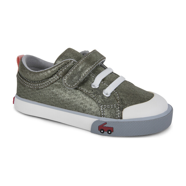 Kristin Sneaker, Olive Shimmer - Sneakers - 1