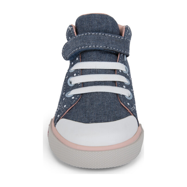 Peyton High Top, Chambray Dots - Sneakers - 4