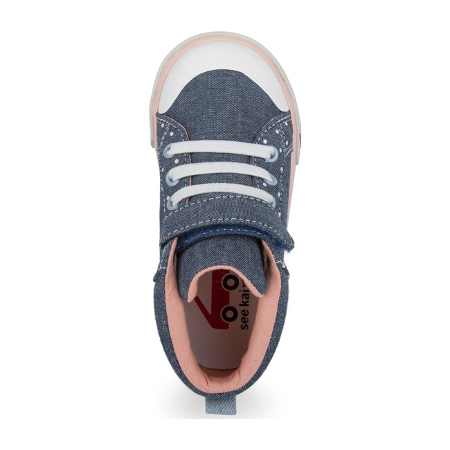 Peyton High Top, Chambray Dots - Sneakers - 5