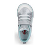 Kristin Sneaker, Silver Leather - Sneakers - 5