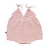Oeuf Baby Knitted Romper Light Pink - Rompers - 1 - thumbnail