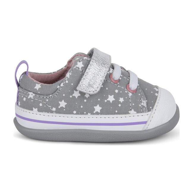 Stevie II First Walker, Grey Stars - Sneakers - 3