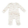 Ruffle Zipper Footie, Cosmic Unicorn - Angel Dear Rompers | Maisonette