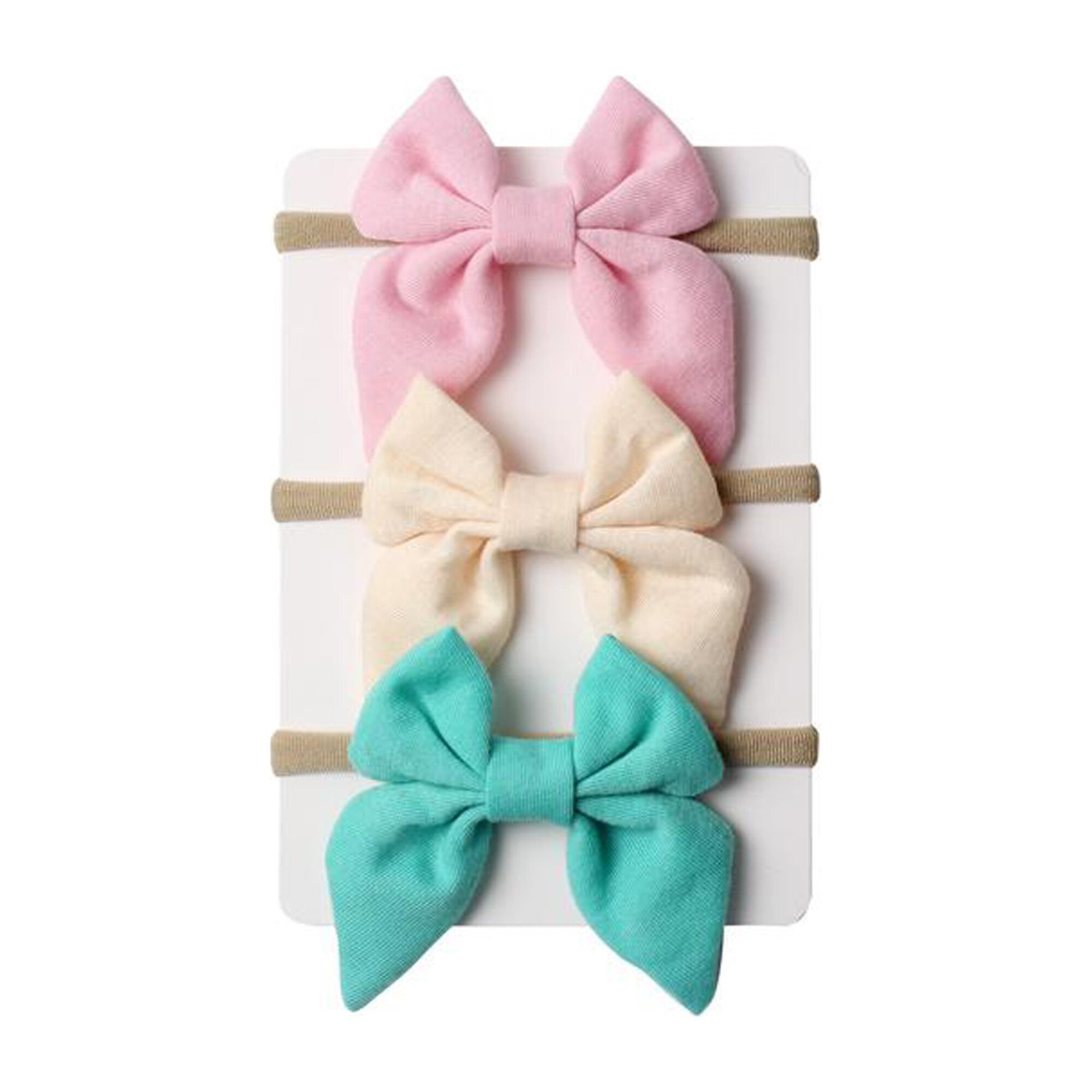 Pastel Mini Bow Headband Bundle