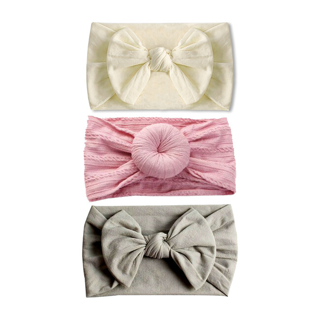 Pastel Headband Trio