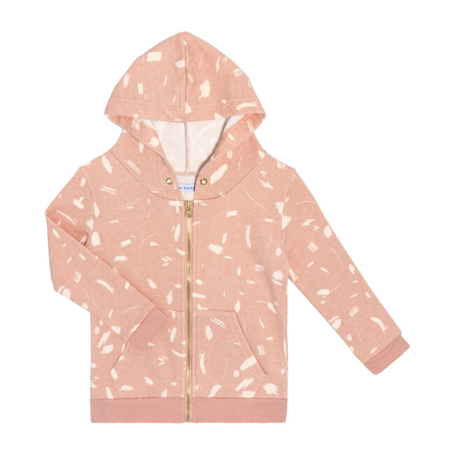 Hoodie, Pink Doodle - Sweatshirts - 1