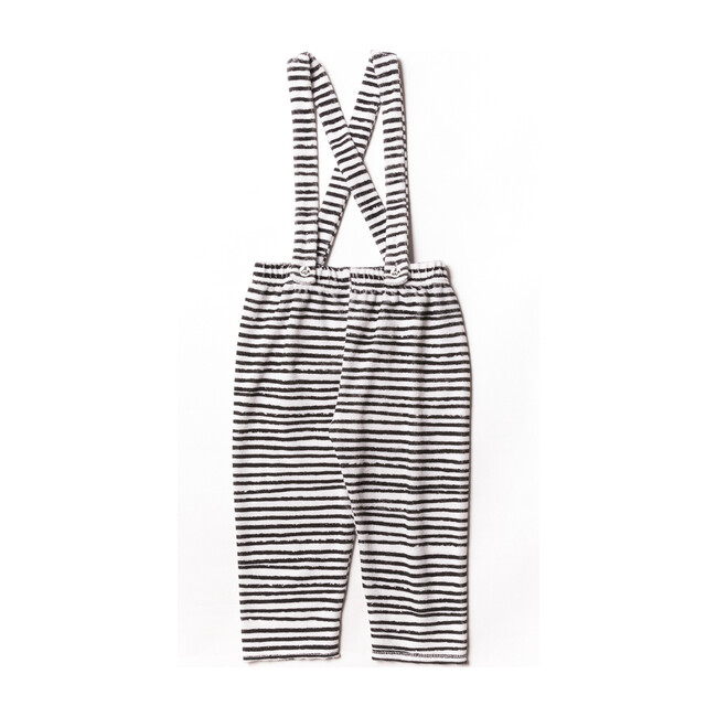 Baby Suspenders, Black Stripes - Belts & Suspenders - 1